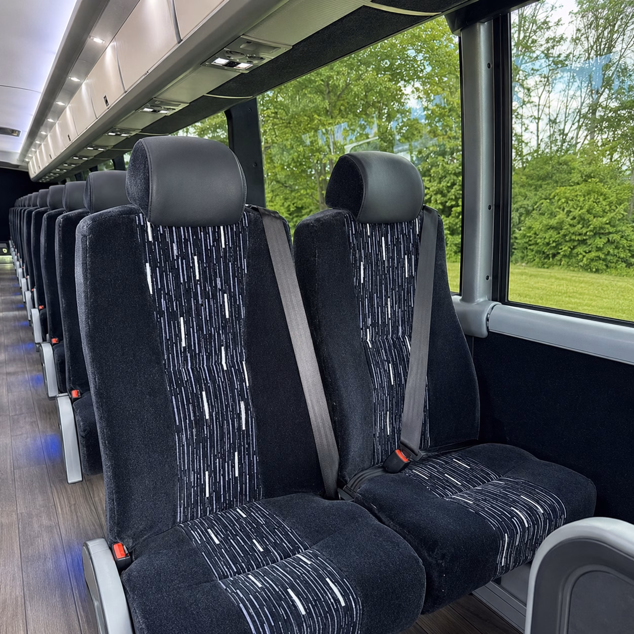charter buses for corporate off sites team events and group outings