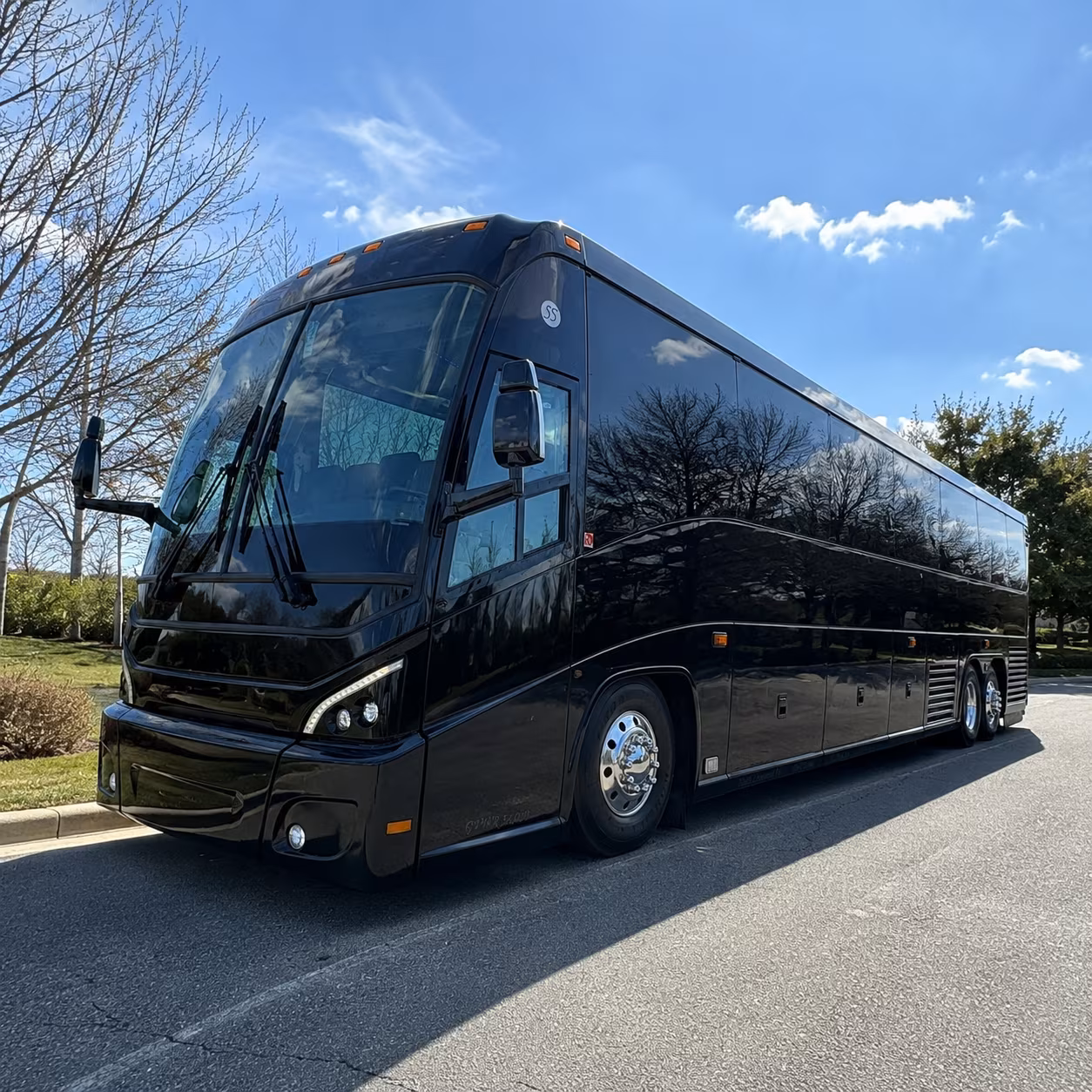federal agency and county government shuttle buses across berks county