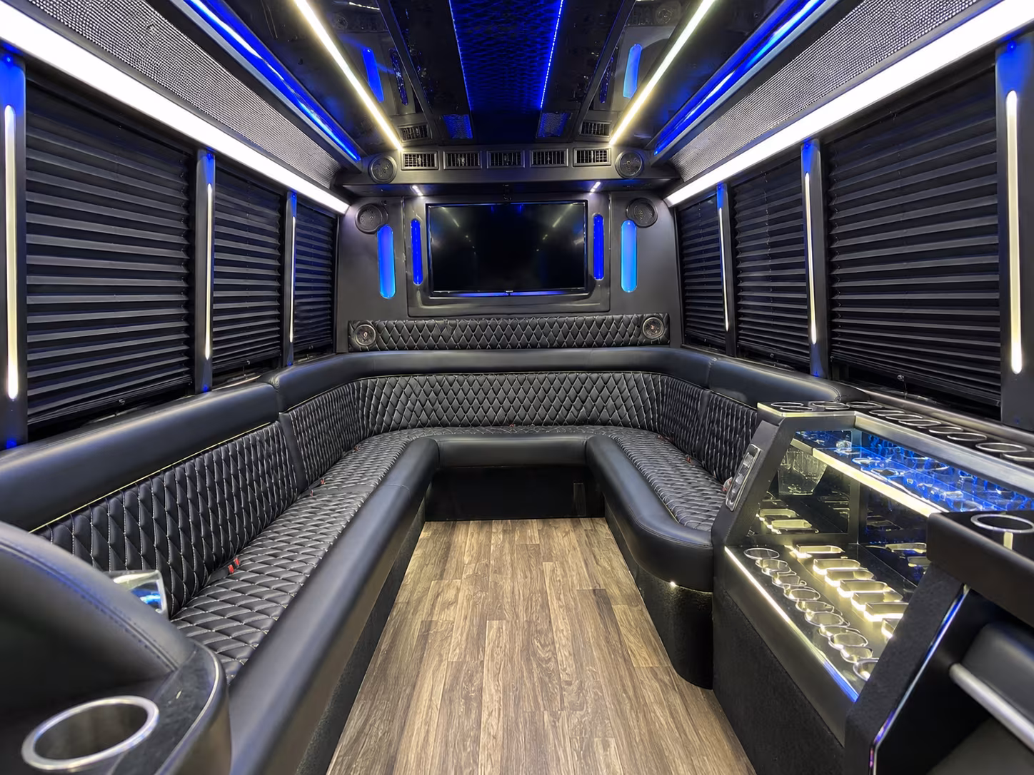 reading party bus rental gallery