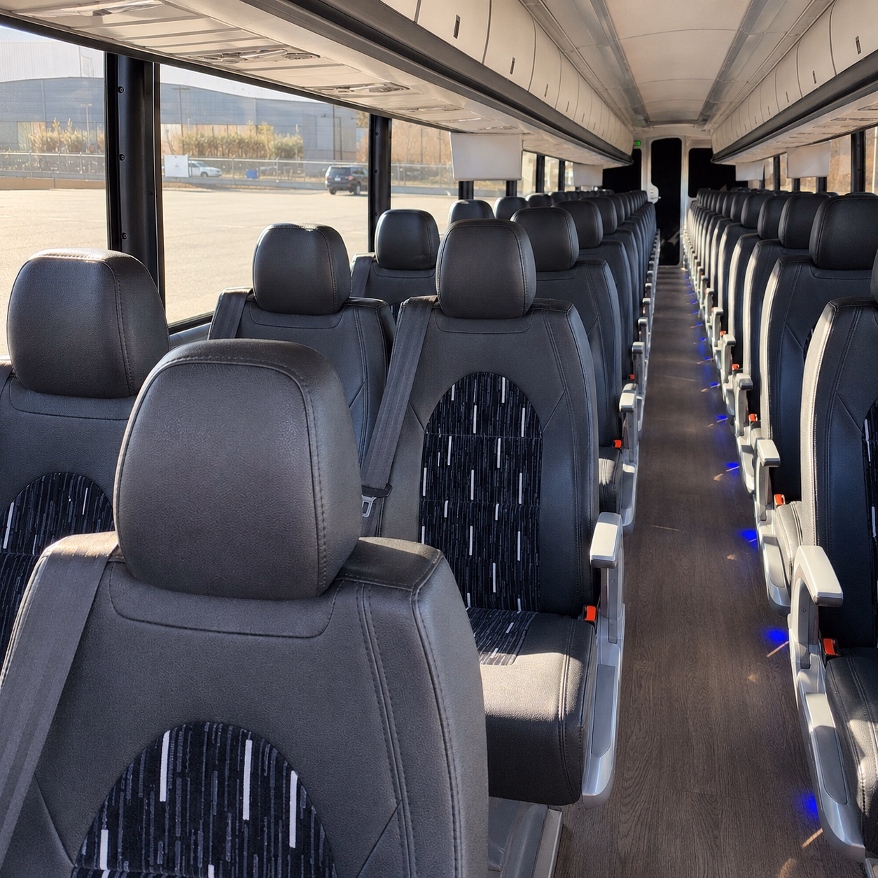 reading prom transportation onboard seating