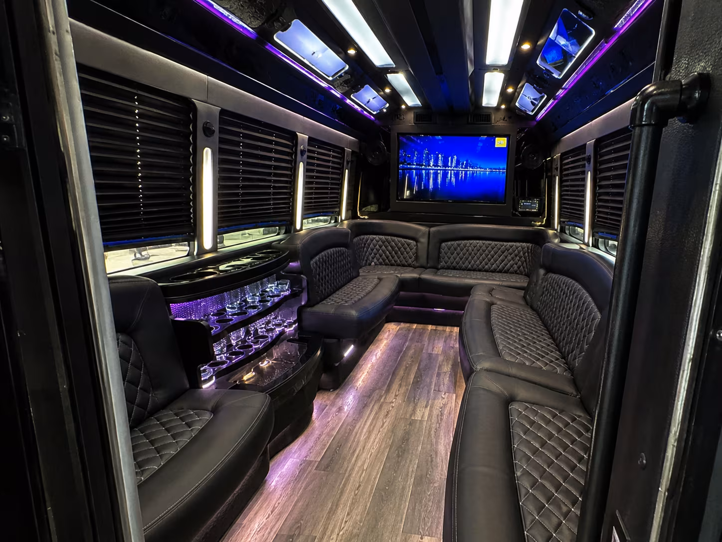 reading sporting event party bus rental