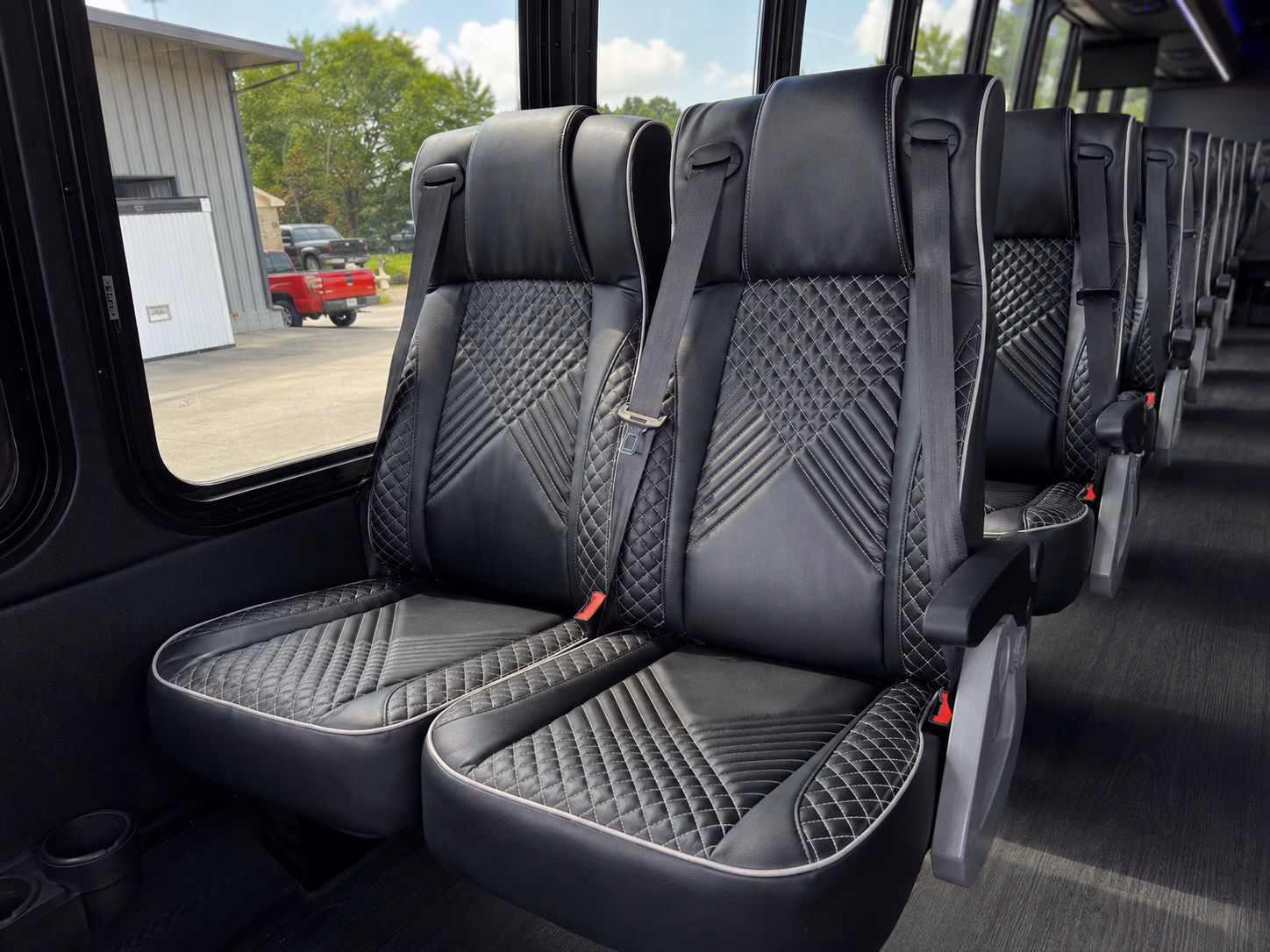 rent a bus for reading senior high school prom night